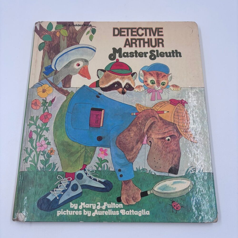 Vintage 1974 Detective Arthur Master Sleuth Hardcover Book Mary Fulton